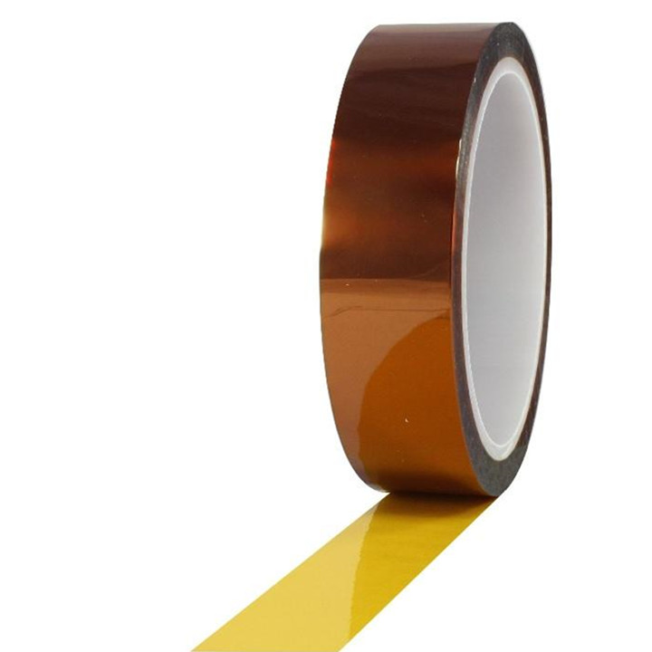 เทปโพลีอิไมด์ กว้าง 10 มม. เทป KAPTON ทนความร้อนสูงสำหรับยึดและรัดขั้วแบตเตอรี่ลิเธียม