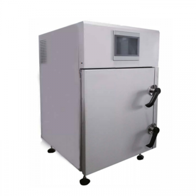 เตาไมโครเวฟแบบกล่องพื้นที่ขนาดใหญ่พร้อมท่อควบคุมบรรยากาศหลายช่อง