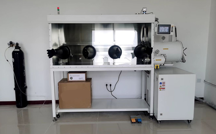 กล่องใส่ถุงมือแบบสองสถานี กล่องใส่ถุงมือแบบสองสถานี