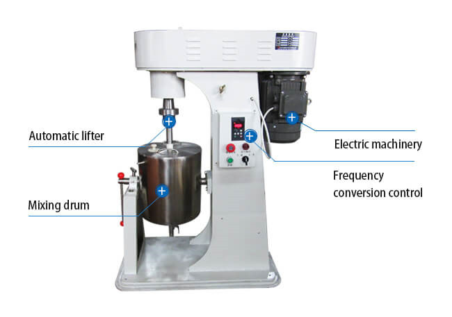 เครื่องบดลูกเหล็กกวนขนาดเล็กในห้องปฏิบัติการ