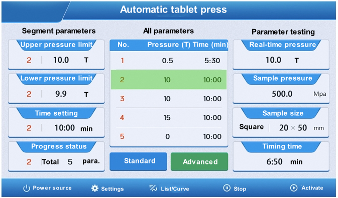 เครื่องอัดผงอัตโนมัติ