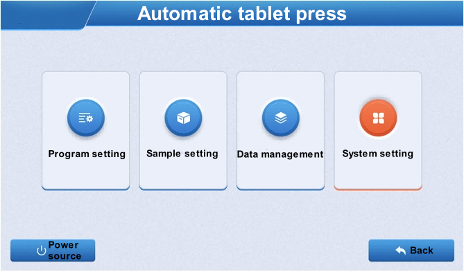 เครื่องอัดผงอัตโนมัติ