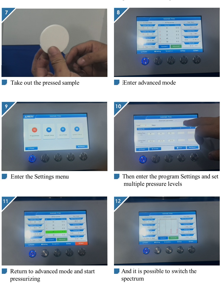 เครื่องอัดผงอัตโนมัติ