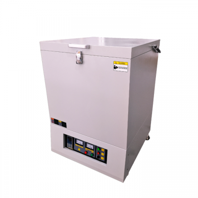 เตาเผาเบ้าหลอมอัตโนมัติ 1800C สำหรับห้องปฏิบัติการหรือเตาเผาไฟฟ้าพร้อมองค์ประกอบความร้อน Mosi2