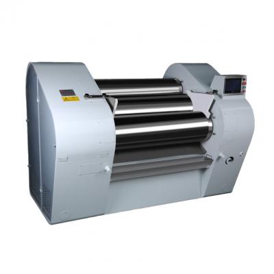 เครื่องบดลูกกลิ้งสามลูกกลิ้งควบคุมด้วยระบบดิจิตอล SYS พร้อมระบบควบคุม PLC และระบบระบายความร้อน