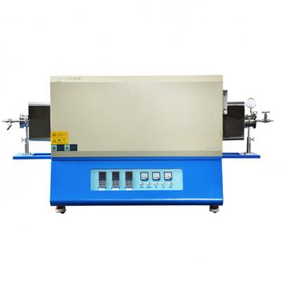 เตาเผาแบบท่อสามโซนอุณหภูมิสูงสำหรับห้องปฏิบัติการ 1700-1700-1700C สำหรับการเผาผนึกบรรยากาศ