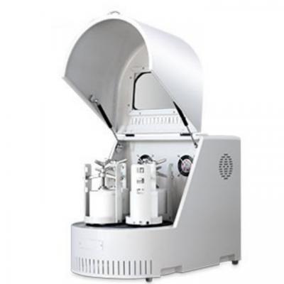 เครื่องบดลูกบอลตั้งโต๊ะแบบดาวเคราะห์แนวตั้งครึ่งวงกลมสำหรับห้องปฏิบัติการ