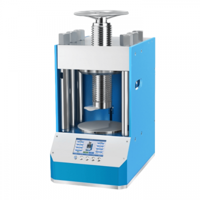 Lab 150T เครื่องอัดผงขนาดใหญ่แบบตั้งโปรแกรมได้อัตโนมัติ พร้อมคอมพิวเตอร์เสริมสำหรับควบคุมระยะไกล