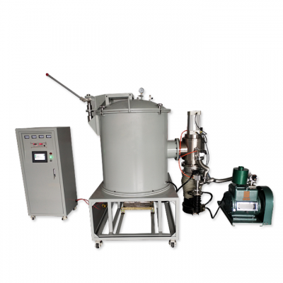 เตาเผาสูญญากาศสูงแบบบ่อน้ำ Lab 1200C พร้อมเครื่องทำความเย็นด้วยน้ำ