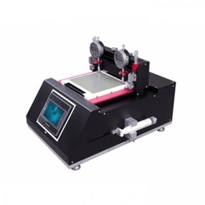 เครื่องเคลือบแม่พิมพ์แบบแบนแม่นยำสำหรับเดสก์ท็อปในห้องปฏิบัติการพร้อมชิ้นส่วนสูญญากาศทำความร้อน