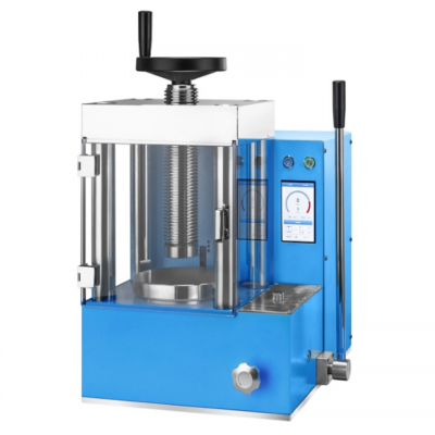 แท่นอัดผงไฟฟ้าแบบจอแสดงผลดิจิตอล Lab 60T พร้อม 4 คอลัมน์