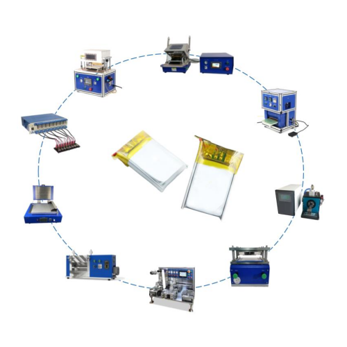 เครื่องมือประกอบเซลล์แบตเตอรี่ในห้องปฏิบัติการ