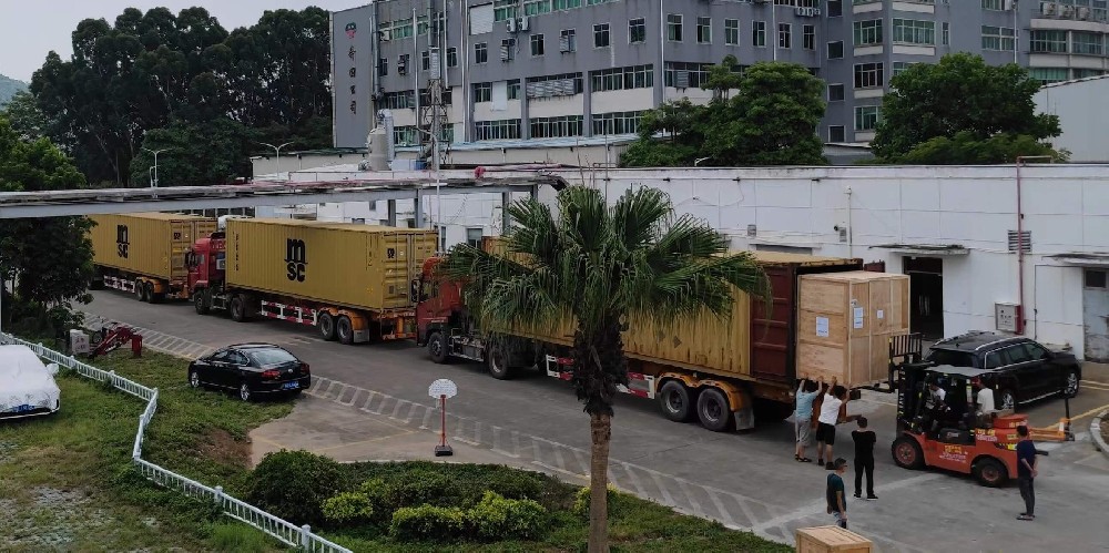 การผลิตเซลล์แบบซอง TMAX จัดส่งไปยังอาร์เจนตินา