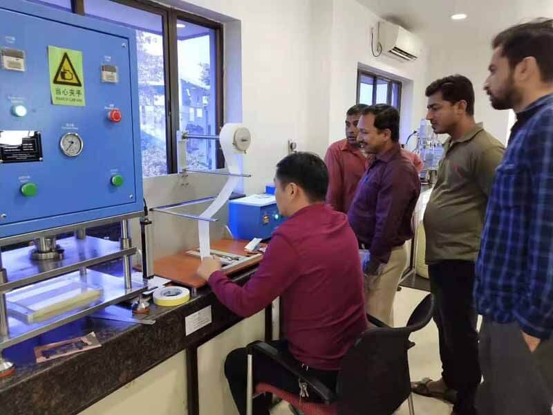 การติดตั้งในสถานที่สำหรับลูกค้าชาวอินเดีย