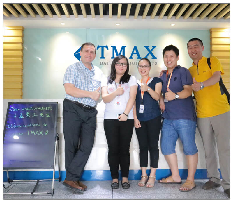 มิถุนายน 2558 การมาเยือนของลูกค้าเก่าของเราจากอเมริกา